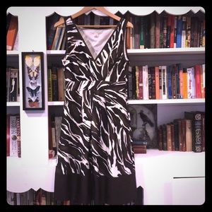 Banana Republic Zebra Print Dress